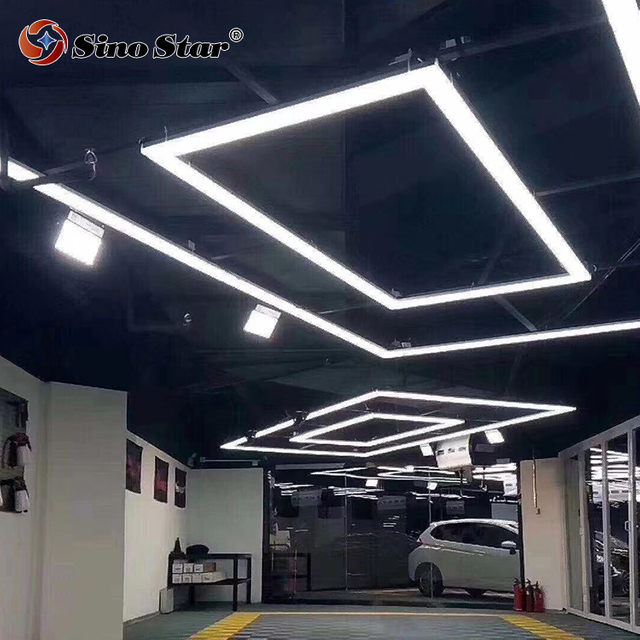 ST5098 High lux 80mm wide led liner lights for the auto maintenance booth 