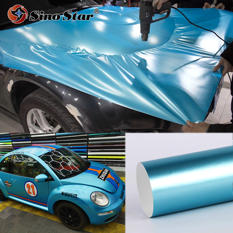 Sino Star S5M04 Full Body Glossy Car Film Protection Sticker Chrome Vinyl Car Wrap Film