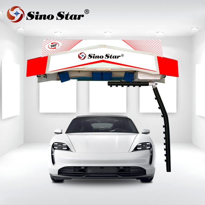 C9 Automatic Touchless Car Wash Machine Brushless Gas Station