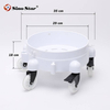 Cleaning Bucket Chassis Car Wash Rolling Bucket Dolly for Car Wash Station Equipped with 3-inch Silent Wheels
