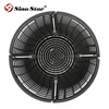 Dirt Lock Scrub Black Wall for Bucket Filter Cleaning Tool for Brushes and Towel Fits 3-8 Gal Round Buckets