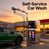 Automatic Coin/card Operated Self-service Car Washing Machine