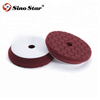 HEX7730E-Z7OP Maroon Color Hexagon Velcro Foam Pad with Stage