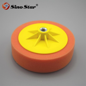  614431-25 Orange Color Polishing Applicator with Metal Nut