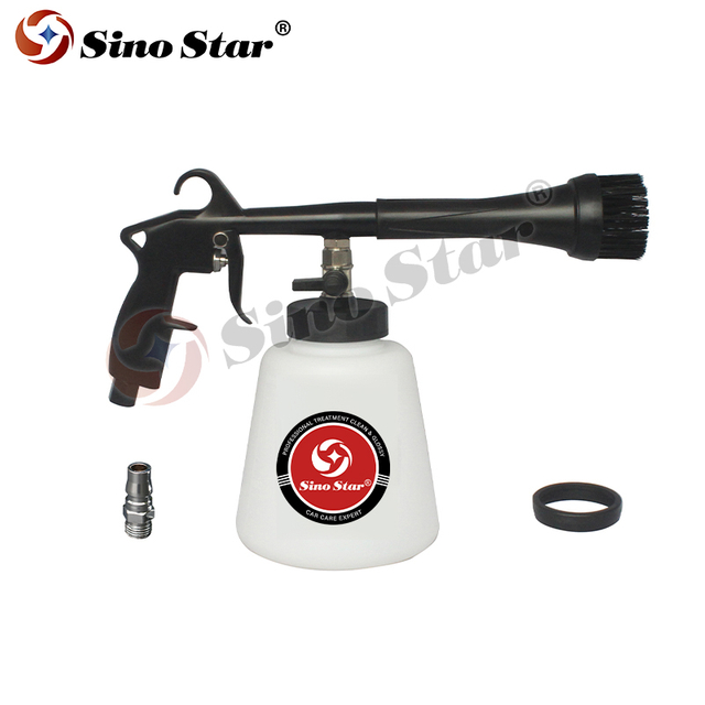 8200RPM Car Wash Tornado Interior Blowing Dust Tornado Car Clean Gun With Brush Bearing Tornado Clean Gun SP00255