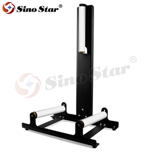 SP00343 Black Car Detailing Wheel Cleaning And Coating Stand Tire Rack