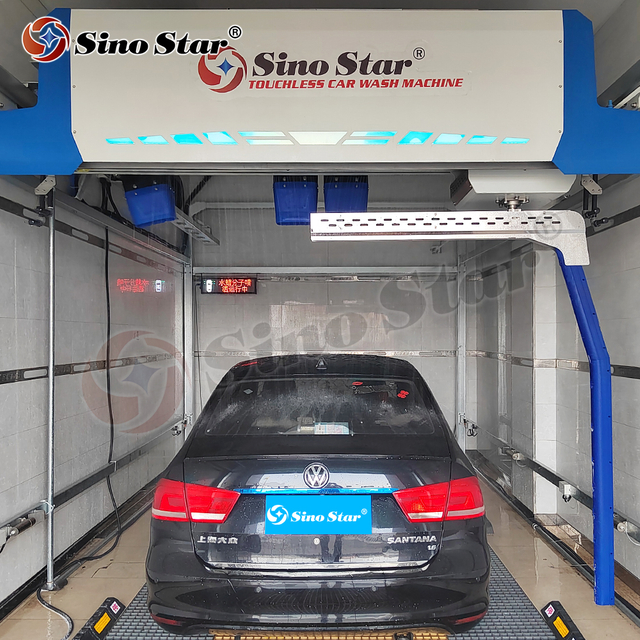 Sino Star Low Price High Pressure Automatic Touchless Car Wash Machine Car Washing System With 3 Years Warranty for Gas Station