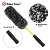Detailing Soft Green Car Wheel Cleaning Brush,Scratch-Free Sheep Wool-Like Fiber Wheel Wash Brush for Cars SP00840