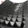 Dirt Lock Scrub Black Wall for Bucket Filter Cleaning Tool for Brushes and Towel Fits 3-8 Gal Round Buckets