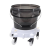 Portable 15L Clear Cleaning Car Wash Bucket Multi-Functional Transparent Filter Car Wash Detailing Bucket SP00882