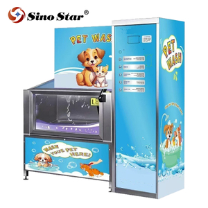 Automatic Pet Salon Machine Self Service Cat Dog Bathtub Convenient Cleaning Bathing Solution