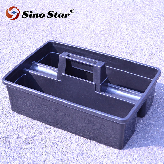 BJJN5 Plastic Utility Cleaning Tool Caddy With Handle