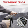 Sino Star 40*40*1.8cm Interlocking PP Garage Floor Tiles Vented Vinyl Flooring for Garages Workshops Car Washes SP00953