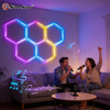 Music Sync RGB LED Light Sound Activated LED Lamp Color Changing Light for Bedroom Gaming Room Party Bar KTV Home Decor