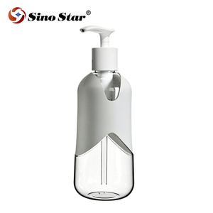 500ml Press-type Transparent Pet Portioning Bottle SP00957