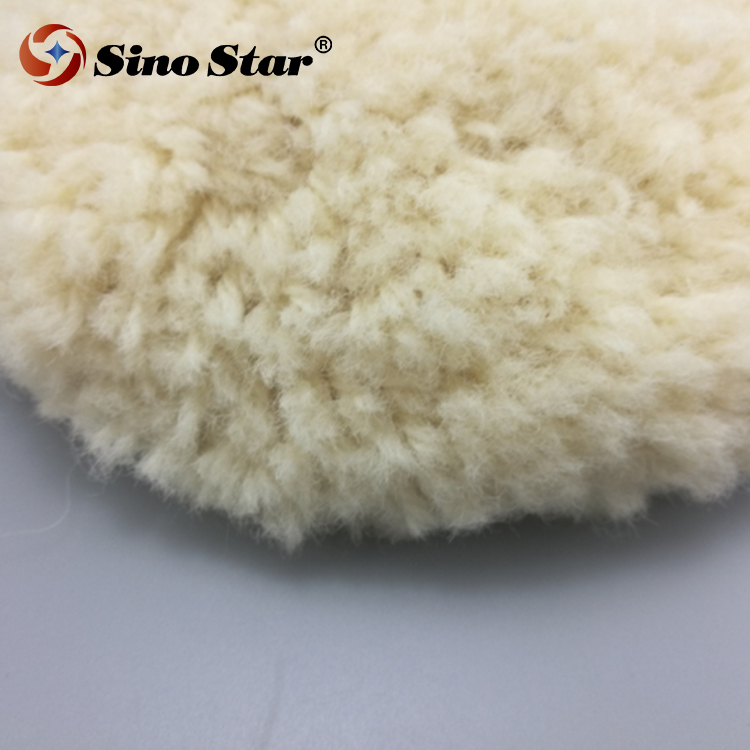 8425050/6425050/5425050 Single Side Velcro Wool Buffing Pad
