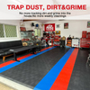 Sino Star 40*40*1.8cm 600g Interlocking PP Garage Floor Tile Quick Repair Louver Grille Vented Vinyl Flooring for Garages Workshops Car Washes SP00938