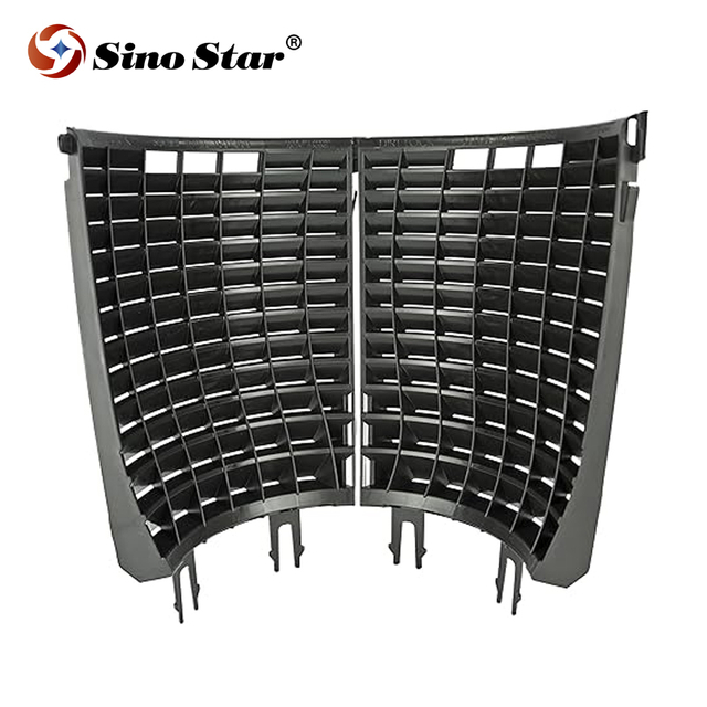Dirt Lock Scrub Black Wall for Bucket Filter Cleaning Tool for Brushes and Towel Fits 3-8 Gal Round Buckets