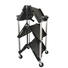 Car/Motorcycle Repair 3-Tier Foldable Multifunctional Trolley Household Storage Foldable Rolling Cart SP00868