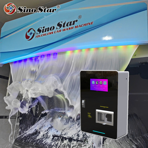 Car Wash Payment Box With Member Card and POS Machine Card Swiping for Automatic Car Wash Machine in Wash Station PS001+F01