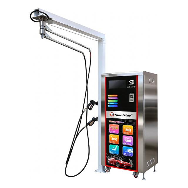 Automatic Coin/card Operated Self-service Car Washing Machine
