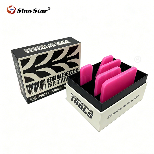 Car Paint Film Application Tool, Invisible Car Film Scraper, Ox Tendon Scraper, Drainage Soft Scraper, Car Tool Set-SP00941