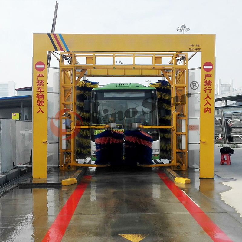 TH350FS Drive Through Bus Wash Machine with 4 Brushes Buy BUS car