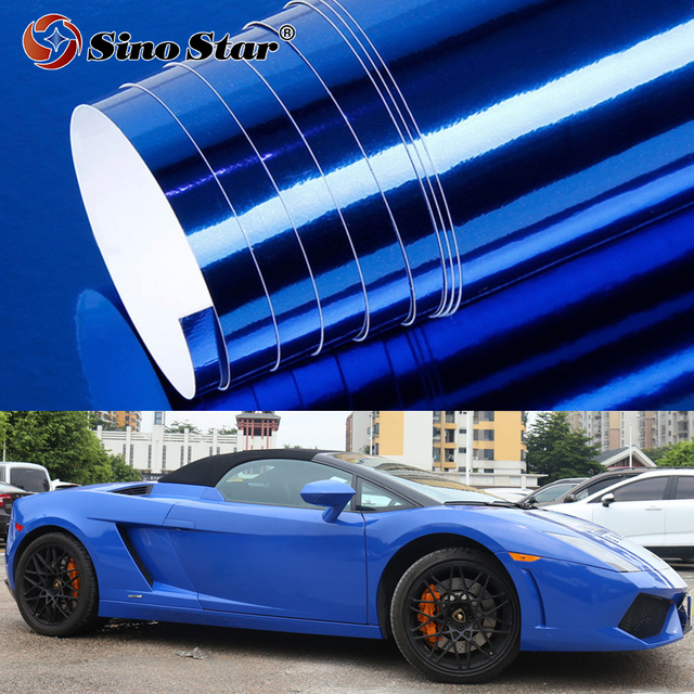 S5G01 Sino Star High Glossy Pvc Self-adhesive Candy Colored Glossy Car Wrap Vinyl Film