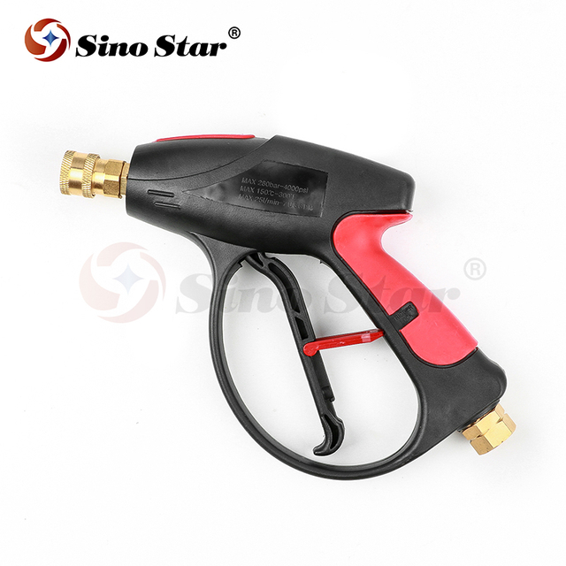 180Bar/2650 PSI Car Washer Spray Gun High Pressure Car Wash Water Jet Gun Nozzle With G1/4 Quick Connect