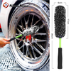 Small Auto Wheel Detailing Brush Wheel Car Cleaning Tools for Car Rim Tire Washing Easily Clean Hard-To-Reach Areas SP00841