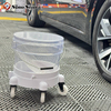 Cleaning Bucket Chassis Car Wash Rolling Bucket Dolly for Car Wash Station Equipped with 3-inch Silent Wheels