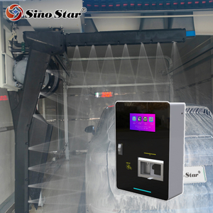 Car Wash Payment Box With Member Card and POS Machine Card Swiping for Automatic Car Wash Machine in Wash Station PS001+F01