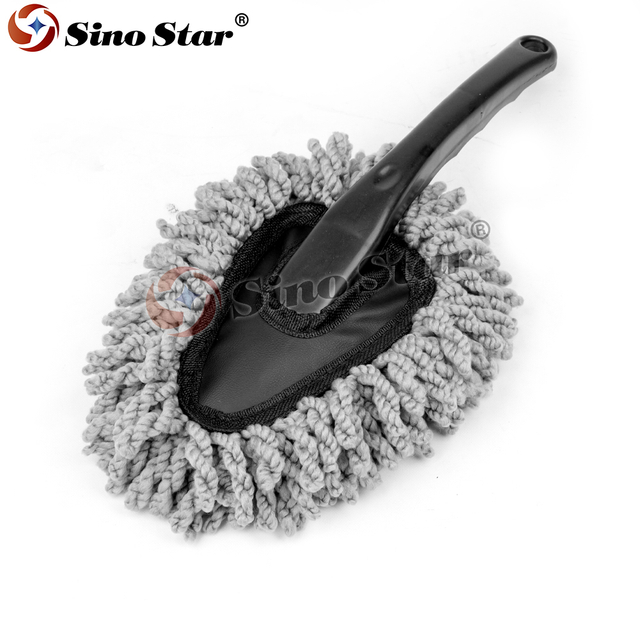 Sweeping Dry Wet Microfiber Vehicle Clean Tool Car Washing Mop Chenille Cleaning Supplies Small Wax Brush Removal Dust For Car