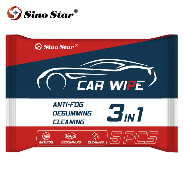 5PCS Car Glass Oil Film Removal Wipes auto Windshield Cleaning Wipes car rearview mirror Cleaner Wipes for auto cleaning SP00836