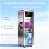 Single-bin Helmet Cleaning and Disinfection Machine, 24-hour Self-service Vending Machine for Sterilization and Drying