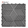 Patent Tiles Three Dimensional 3D Tiles 400*400*18mm Non Slip Interlocking PP Garage Floor Tiles