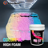 OEM Color Snow Foam Wash Rainbow Multi Color Foam Shampoo Colorful Car Wash Soap Concentrate For Auto Washing Foam Gun Use SP001016