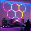 Music Sync RGB LED Light Sound Activated LED Lamp Color Changing Light for Bedroom Gaming Room Party Bar KTV Home Decor