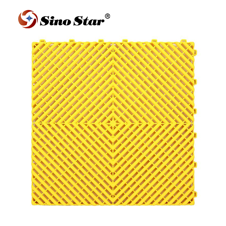 SS-V1.8 Professional manufacturer plastic floor interlocking tiles