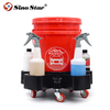 BJJN2 China supplier Customer like 20L Muti-fuctional Grit Guard Wash Bucket with Lid Professional car wash bucket 