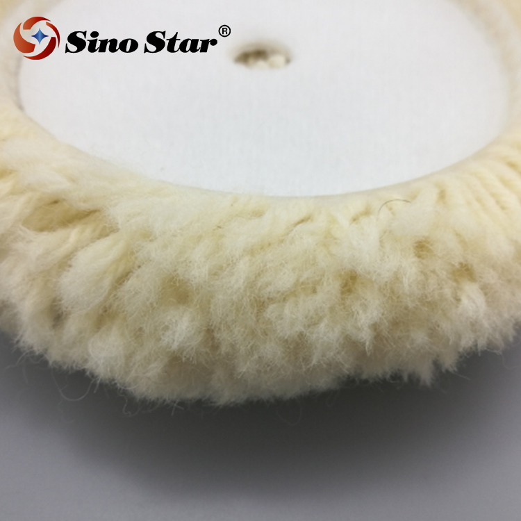 842100/642100/542100 Single Side Velcro Wool Buffing Pad