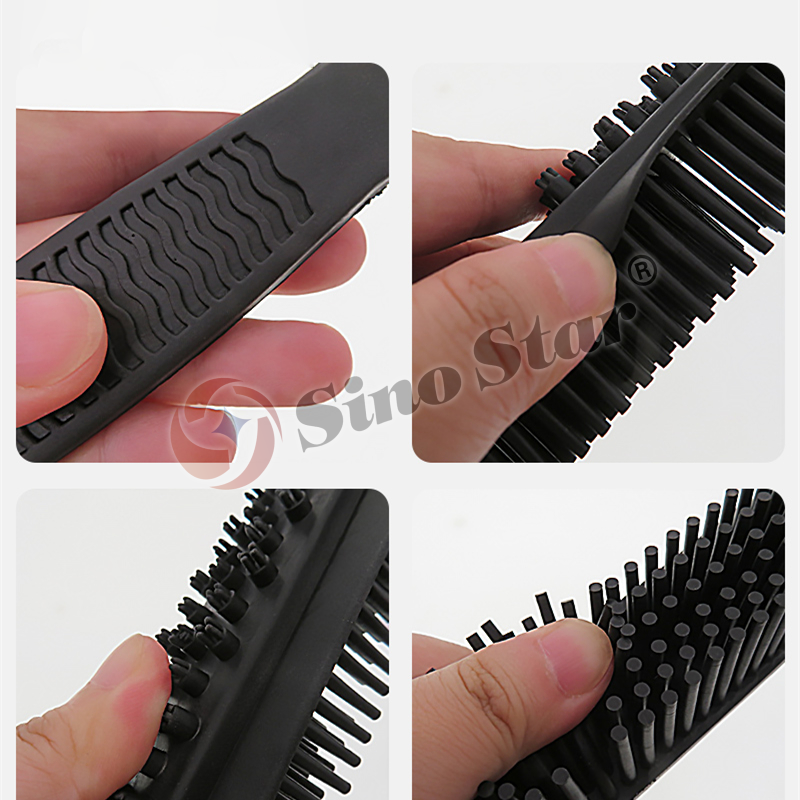 SP00351 Multifunction Black Hair Fur Removing Brush