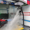 C9 PRO Touchless Car Wash Machine With Movable Side And Swing Blowers