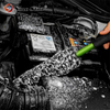 Detailing Soft Green Car Wheel Cleaning Brush,Scratch-Free Sheep Wool-Like Fiber Wheel Wash Brush for Cars SP00840