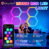 Music Sync RGB LED Light Sound Activated Color Changing Lights Music Rhythm Lamp