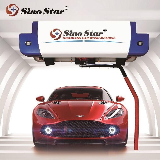 T10 120bar Electric Automatic Touchless Car Wash Machine