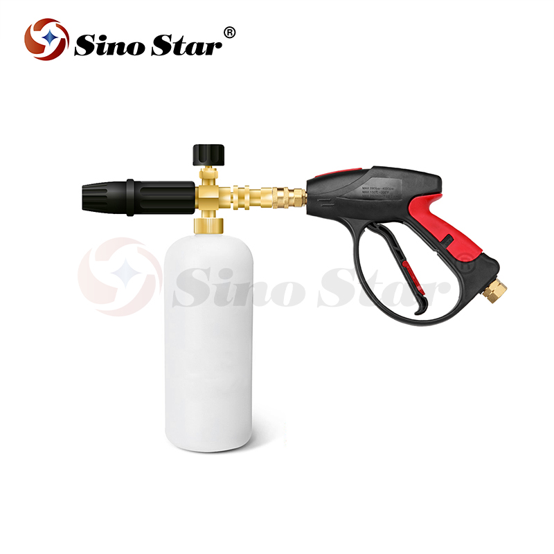 180Bar/2650 PSI Car Washer Spray Gun High Pressure Car Wash Water Jet Gun Nozzle With G1/4 Quick Connect