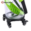 Portable and Foldable Car Detailing Removable Wash Bucket Dolly with Wheels Garage Cleaning Tools 