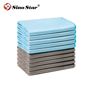 Hot Selling Microfiber Fish Scale Cleaning Cloth Microfiber Cleaning Cloth 30*30cm Water Absorbable Cloth Wipes SP00829