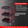 3 Shelf Multifunctional Auto Repair Tool Cart Professional Mechanical Tool Cart Car Salon Tool Cart SP00865